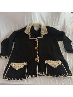 MEA crotchet cardigan size medium